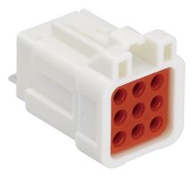 HIROSE / HRS DF62W-9S-2.2C 连接器外壳, DF62W, 插座, 9 路, 2.2 mm, Hirose DF62W系列压接插座触芯