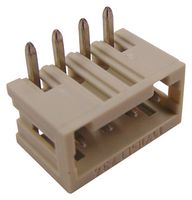 WAGO 734-164 端子块, 针座, 3.5 mm, 4 路, 10 A, 300 V, 通孔直角