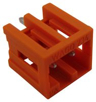 WAGO 734-232 端子块, 针座, 3.81 mm, 2 路, 10 A, 300 V, 通孔竖直