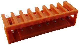WAGO 734-238 Terminal Block, Header, 3.81 mm, 8 Ways, 10 A, 300 V, Through Hole Vertical
