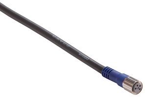OMRON INDUSTRIAL AUTOMATION XS3F-LM8PVC3S5M 传感器电缆, M8 插座, 自由线端, 3路, 5 m, 16.4 ft, XS3F-L Series