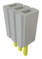 SAMTEC SLM-103-01-S-S PCB插座, 板至板, 1.27 mm, 1 排, 3 触点, 通孔安装
