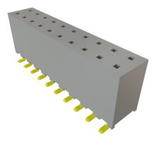 SAMTEC SQW-110-01-L-D-VS PCB插座, 板至板, 线至板, 2 mm, 2 排, 20 触点, 表面安装