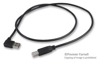 EATON TRIPP LITE UR022-003-RA USB Cable, Type A Plug to Type B Plug, 900 mm, 3 ft, USB 2.0, Black