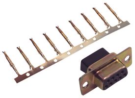 MULTICOMP SPC15462 D-Sub 连接器, DB9, 标准, 插座, 9 触点, DE, 压接