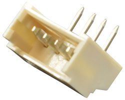 MOLEX 0530480410 引脚针座, 信号, 1.25 mm, 1 排, 4 触点, 通孔安装, PicoBlade 53048