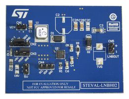 STMICROELECTRONICS STEVAL-LNBH02 Evaluation Board, Power Supply, LNB based on the LNBH26S, Built-in DC-DC Converter