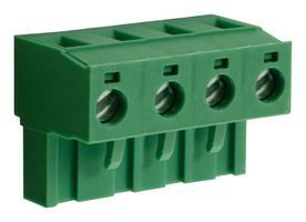 CAMDENBOSS CTBP9408/4 插拔式接线端子, 7.62 mm, 4 路, 28 AWG, 14 AWG, 1.5 mm², 螺丝
