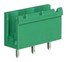 CAMDENBOSS CTBP9508/3 端子块, 闭合端, 针座, 7.62 mm, 3 路, 15 A, 300 V, 通孔竖直