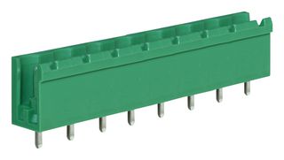 CAMDENBOSS CTBP9508/8 端子块, 闭合端, 针座, 7.62 mm, 8 路, 15 A, 300 V, 通孔竖直