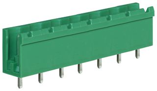 CAMDENBOSS CTBP9508/7AO 端子块, 开口端, 针座, 7.62 mm, 7 路, 15 A, 300 V, 通孔竖直