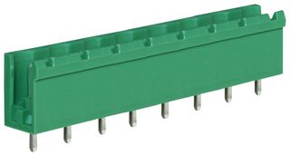 CAMDENBOSS CTBP9508/8AO 端子块, 开口端, 针座, 7.62 mm, 8 路, 15 A, 300 V, 通孔竖直