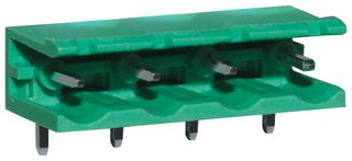 CAMDENBOSS CTBP9558/4AO 端子块, 开口端, 针座, 7.62 mm, 4 路, 15 A, 300 V, 通孔直角