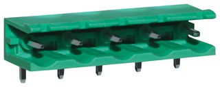 CAMDENBOSS CTBP9558/5AO 端子块, 开口端, 针座, 7.62 mm, 5 路, 15 A, 300 V, 通孔直角