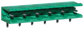 CAMDENBOSS CTBP9558/6AO 端子块, 开口端, 针座, 7.62 mm, 6 路, 15 A, 300 V, 通孔直角