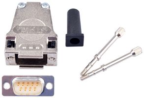 MOLEX / FCT 173114-0097 D-Sub 连接器, DB9, 标准, 插头, 9 触点, DE, 焊接杯