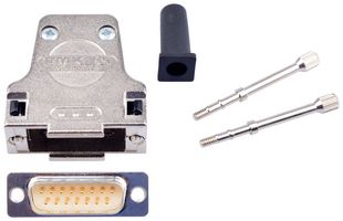 MOLEX / FCT 173114-0098 D Sub Connector, Standard, Plug, 15 Contacts, DA, Solder Cup