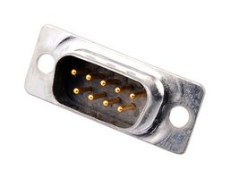 MOLEX / FCT 173114-0006 D-Sub 连接器, 过滤式, 插头, 9 触点, DE, 焊接杯