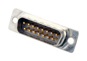 MOLEX / FCT 173114-0065 D Sub Connector, Filtered, Plug, 15 Contacts, DA, Solder Cup