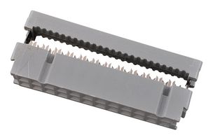 3M 3626-6600 IDC连接器, IDC插座, 母, 2.54 mm, 2排, 24 触点, 电缆安装