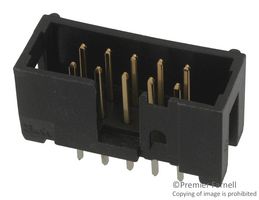 3M D2510-6002-AR 引脚针座, 线至板, 2.54 mm, 2 排, 10 触点, 通孔直型, D2500