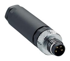 LUMBERG AUTOMATION RSMCK 3 传感器连接器, RSMCK Series, M8, 公, 3路, 焊接插头, 直形线缆安装