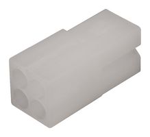 MOLEX 03-06-1044.. Connector Housing, Standard .062" 2004, Receptacle, 4 Ways, 3.68 mm