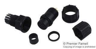 AMPHENOL LTW BU-12BFFA-LL7001 圆形连接器, Standard Circular Connector, Standard (B) Series, 电缆安装插座, 12 触点, 焊接插座, 卡口