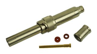 KINGS 1765-1 射频/同轴连接器, 20 KV, 同轴, 直型插头, 压接, RG8, RG8A, RG11, RG11A, RG213, 铍铜