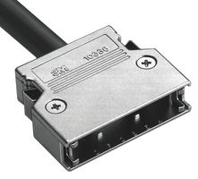 3M 10350-C200-00 D Sub Backshell, 103, 180°, Zinc Alloy Body