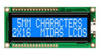 MIDAS DISPLAYS MC21605G6WR-BNMLW-V2