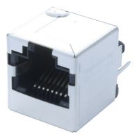 BEL MAGNETIC SOLUTIONS SI-16001-F Modular Connector, RJ45 Jack, 1 x 1 (Port), 8P8C, Cat5, Through Hole Mount