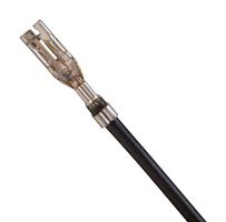 MOLEX 79758-2041 连接电缆, 压接插针至压接插针, 5.9 ", 150 mm, 79758 Series, 黑色