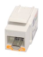 TUK SLJWH Modular Connector, RJ45 Jack, 1 x 1 (Port), 8P8C, Cat6, Panel Mount