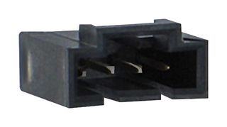 MOLEX A-70543-0002 引脚针座, 护罩, 信号, 线至板, 2.54 mm, 1 排, 3 触点, 通孔安装, SL 70543