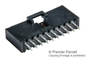 MOLEX 70543-0009 Pin Header, Shrouded, Wire-to-Board, 2.54 mm, 1 Rows, 10 Contacts, Through Hole Straight