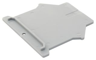 PHOENIX CONTACT 3006027 端盖, 用于Phoenix CLIPLINE UK系列 螺丝DIN轨 端子块