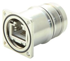 HUMMEL 7.R41.008.000 模块连接器, RJ45 插座, 1 x 1 (端口), 8P8C, IP67, IP69K, 面板安装
