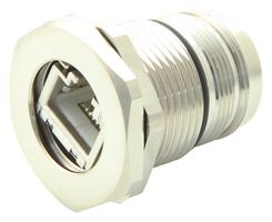 HUMMEL 7.R50.008.000 模块连接器, RJ45 插座, 1 x 1 (端口), 8P8C, IP67, IP69K, 面板安装