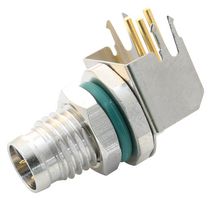 AMPHENOL LTW M8AS-03PMMR-SF8001 传感器连接器, 3路, M8, 公, M Series, M8, 公, 3路, PCB插头, 直角面板安装