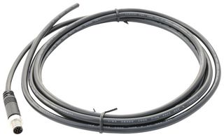 AMPHENOL LTW 8A-03AFFM-SL7A02 传感器电缆, M8 插座, 自由线端, 3路, 2 m, 6.6 ft, M Series