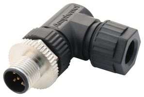 AMPHENOL LTW M12A-05BMMB-SR7001 传感器连接器, 5路, M12, 公, M Series, M12, 公, 5路, 螺丝插头, 直角线缆安装