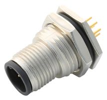 AMPHENOL LTW M12A-08PMMP-SF8001 Sensor Connector, 8 Pole, M12, Plug, M Series, M12, Male, 8 Positions, PCB Pin