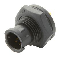 AMPHENOL LTW AU-05PMMS-LC7001 圆形连接器, Standard Circular Connector, Mini (A) Series, 面板安装插头, 5 触点, 焊接引脚, 卡口