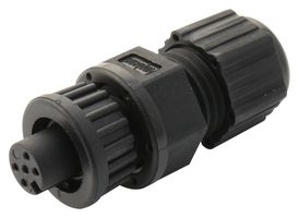 AMPHENOL LTW AU-05BFFA-LL7001 圆形连接器, Standard Circular Connector, Mini (A) Series, 电缆安装插座, 5 触点, 焊接插座, 卡口