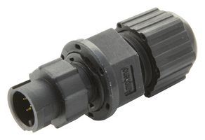 AMPHENOL LTW AU-06BMMA-LL7001 圆形连接器, Standard Circular Connector, Mini (A) Series, 电缆安装插头, 6 触点, 焊接引脚, 卡口