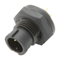 AMPHENOL LTW AD-03PMMP-LC7001 圆形连接器, Standard Circular Connector, Mini (A) Series, 面板安装插头, 3 触点, PCB引脚, 卡口
