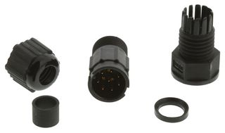 AMPHENOL LTW BD-08BMMA-LL7001 圆形连接器, Standard Circular Connector, Standard (B) Series, 电缆安装插头, 8 触点, 焊接引脚, 卡口
