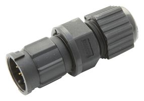 AMPHENOL LTW BU-12BMMA-LL7001 圆形连接器, Standard Circular Connector, Standard (B) Series, 电缆安装插头, 12 触点, 焊接引脚, 卡口
