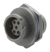 AMPHENOL LTW BD-05RMFS-QC8001 圆形连接器, Standard Circular Connector, Standard (B) Series, 面板安装插头, 5 触点, 焊接插座, 推式锁